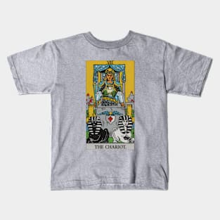 The Chariot Tarot Card Kids T-Shirt